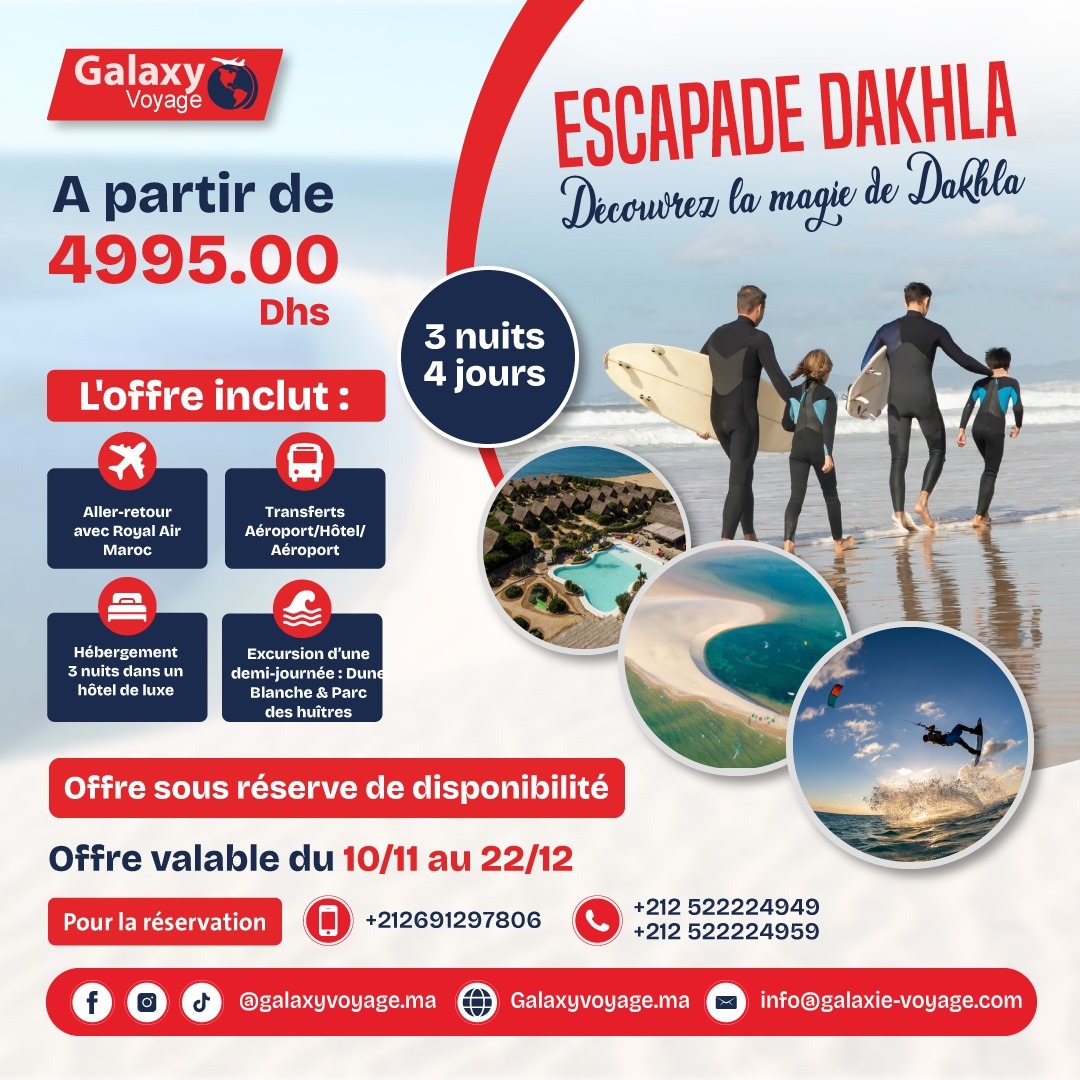 ESCAPADE DAKHLA