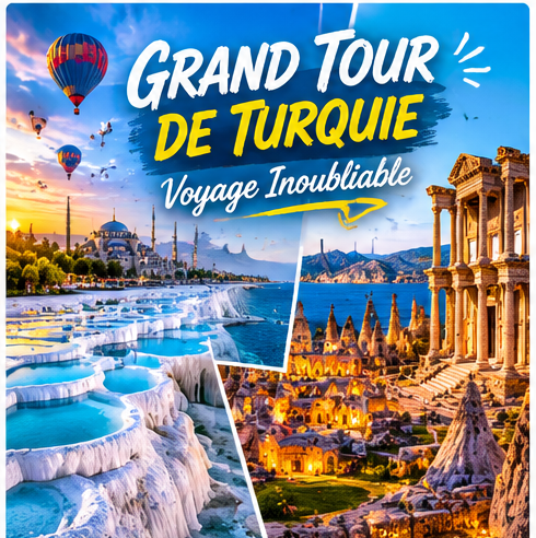 Le Grand Tour de Turquie –  Antalya, Fethiye, Pamukkale, Izmir et Istanbul