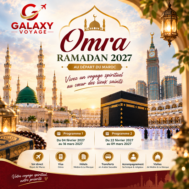 Omra Ramadan 2027 – Galaxy Voyage - photo 1